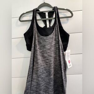 Lululemon Athletica Twist And Toil Tank - Black size 8